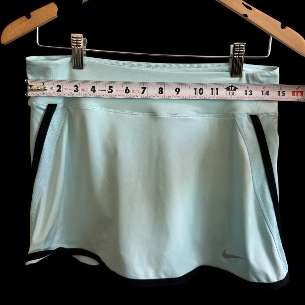Nike Dri-FIT High-Waisted 13" Mint Green‎ Golf Skort 523541-417 Women Sz M #359 - Picture 5 of 10